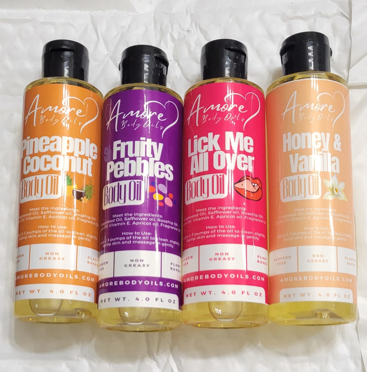 Customer photo review of Lick Me All Over - Body Oil