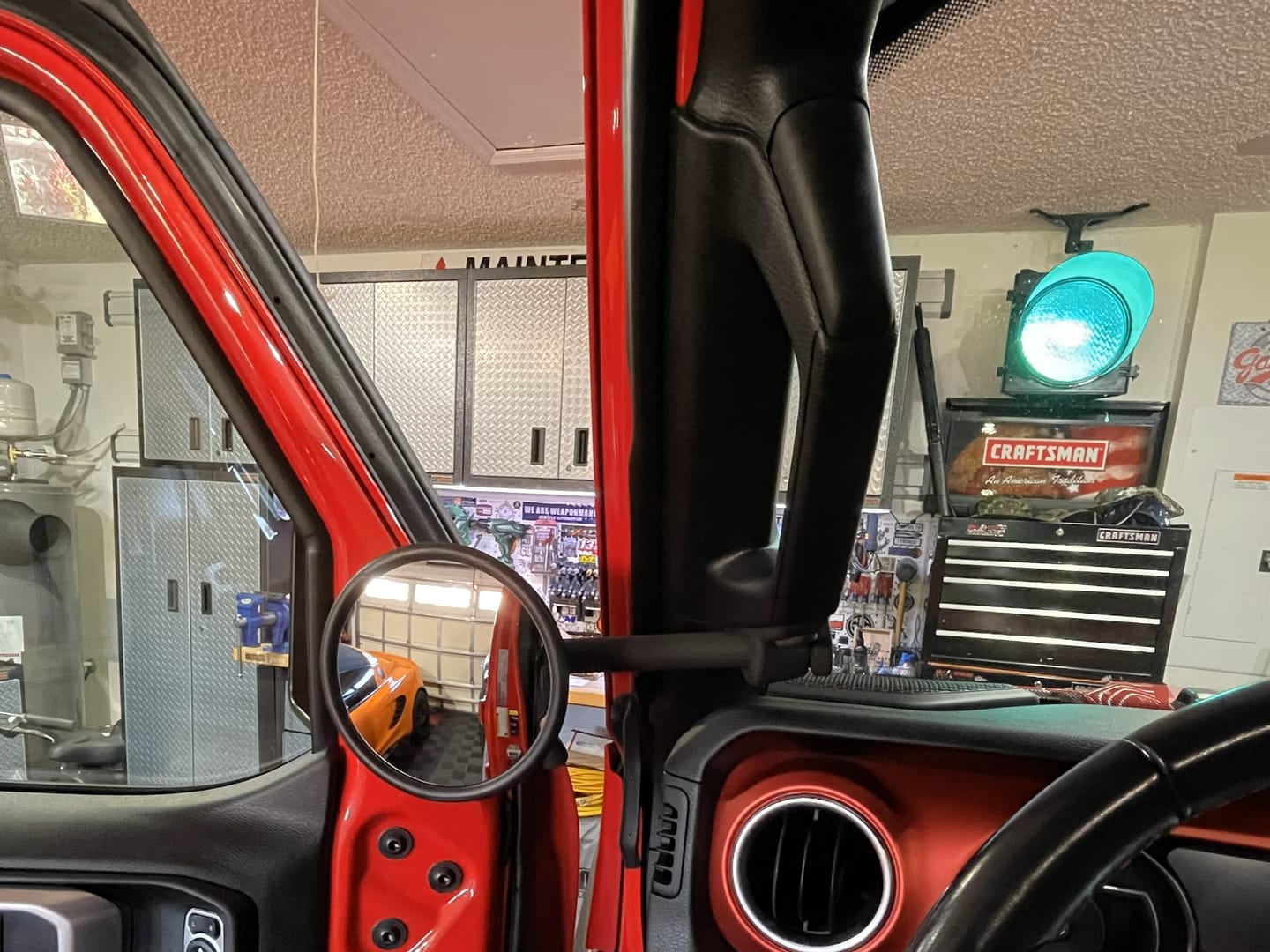 Customer photo review of A-PILLAR SIDE MIRRORS Set FOR 2018 - 2023 JEEP WRANGLER JL & GLADIATOR - CMM OFFROAD