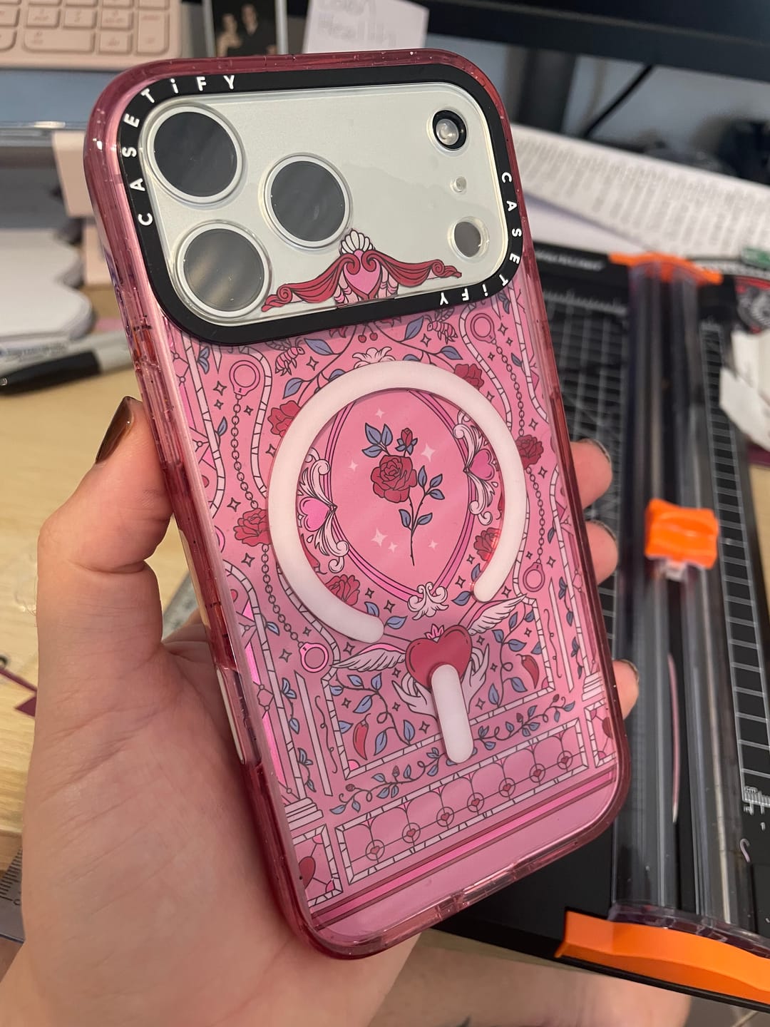 Customer photo review of Sugar & Spice - Kindle Sticker Insert
