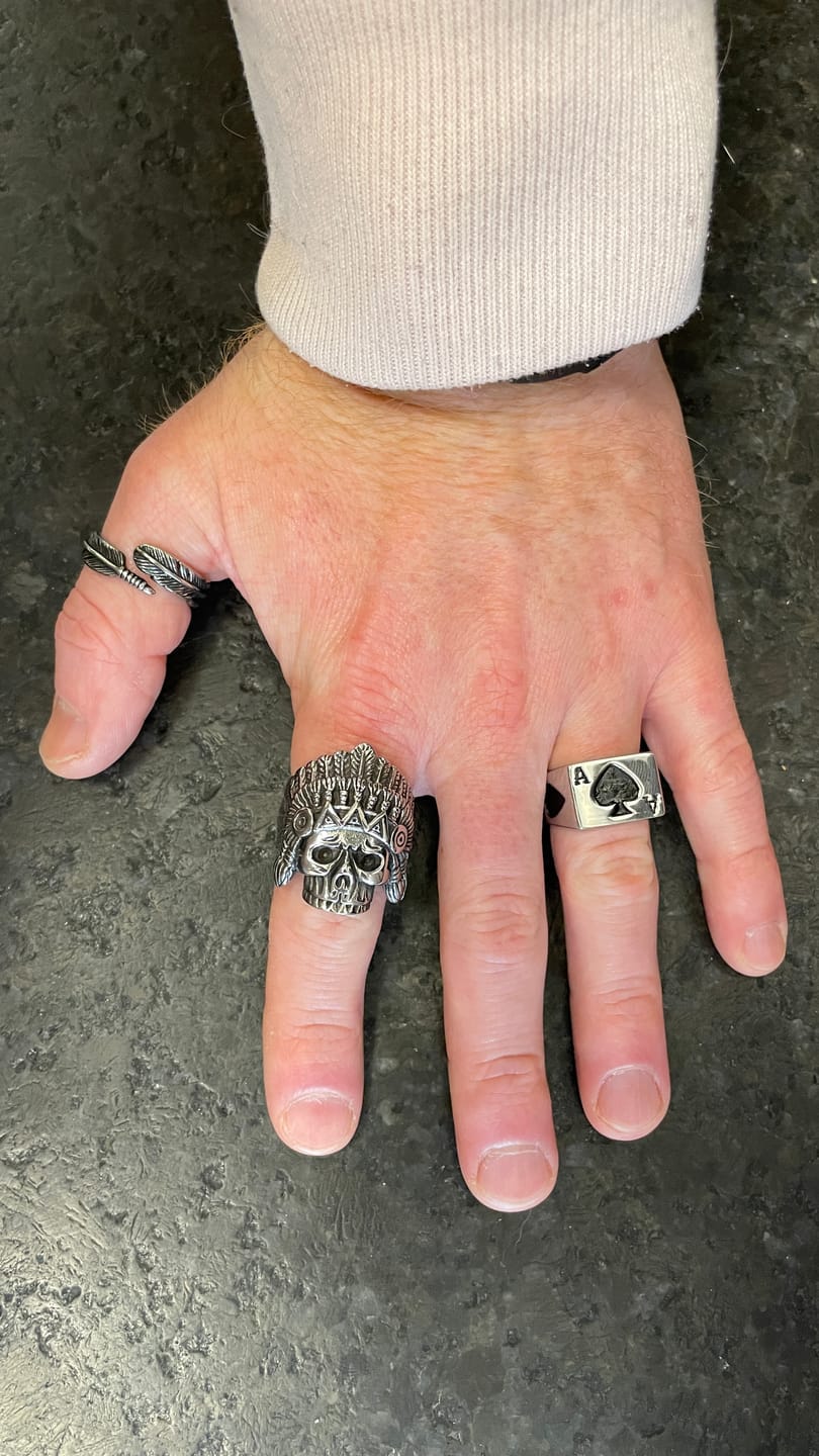 Customer photo review of Ace of Spades.