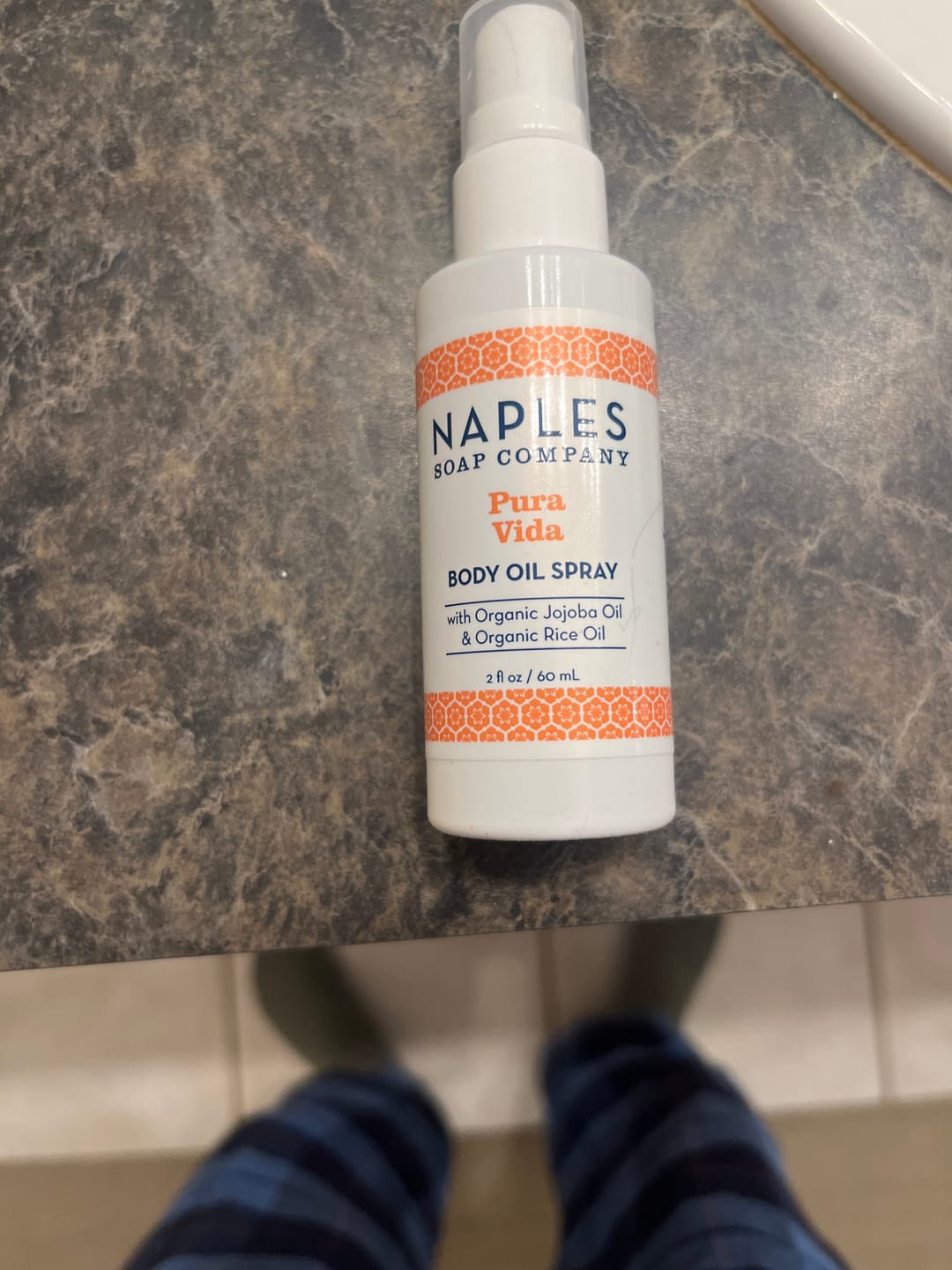 Customer photo review of Pura Vida Luxe Body Oil Spray 2 oz