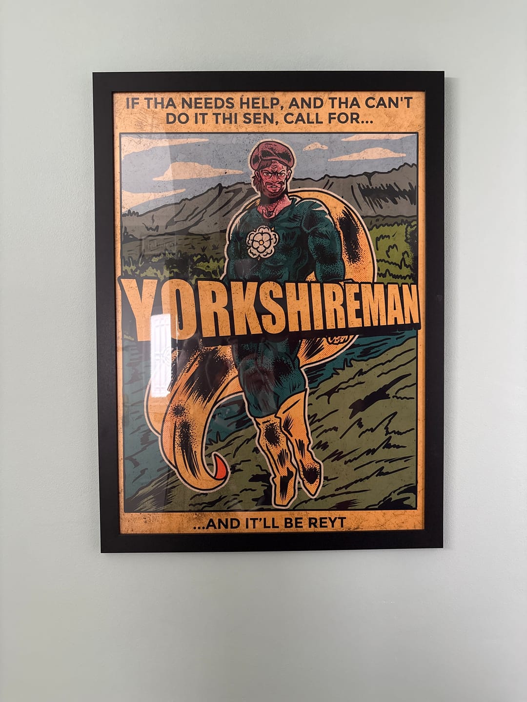 Customer photo review of Yorkshireman - Print