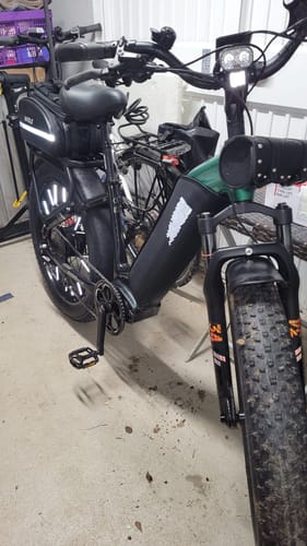 Customer photo review of Lankeleisi MG600 Plus 2025 Version 26" Fat Bike 960Wh All Terrain SUV E-Bike with Torque Sensor 48V 20Ah Battery  [Pre-order]
