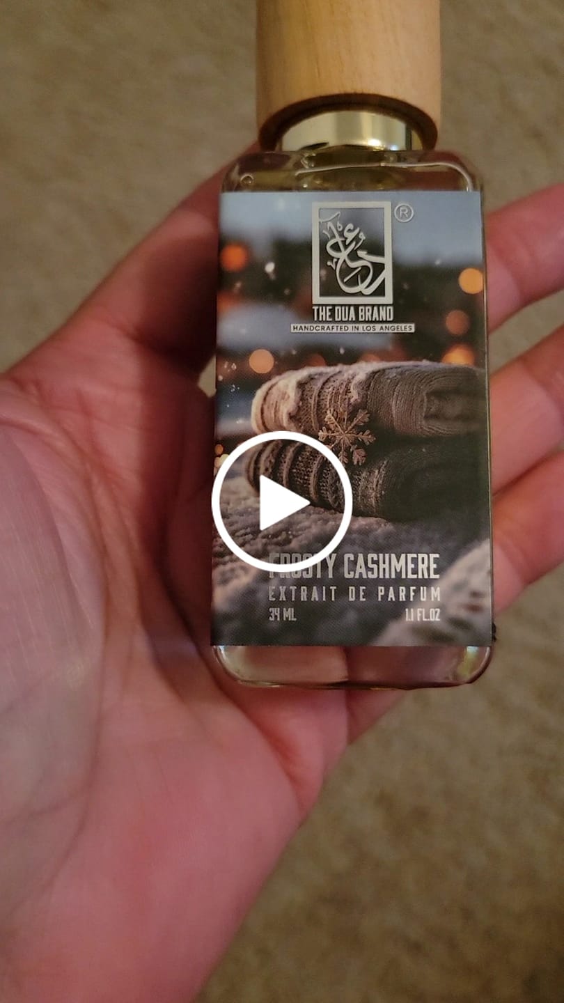 Customer video review of Frosty Cashmere