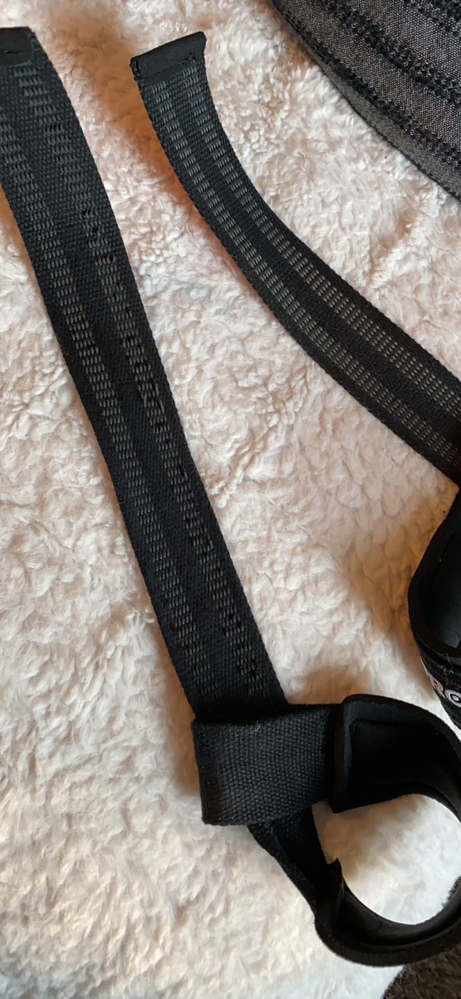 Customer photo review of Lifting Straps o Correas  de Levantamiento Antideslizantes