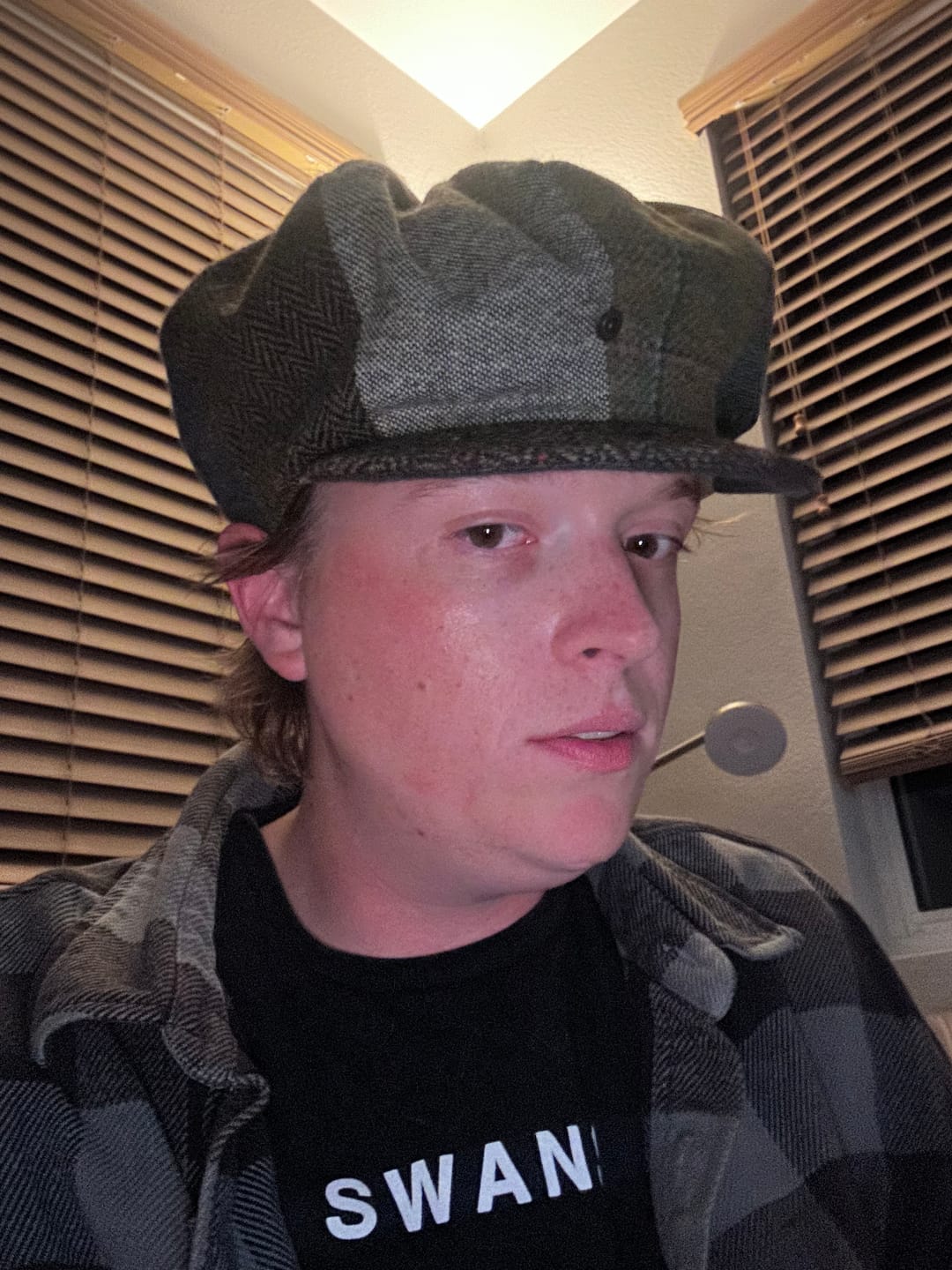 Customer photo review of Eight Piece Cap Patchwork Tweed
