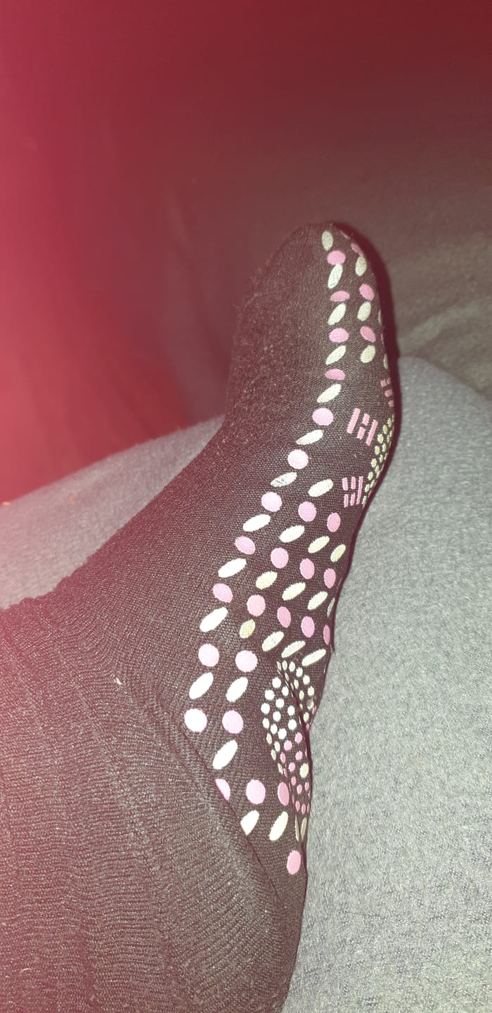 Customer photo review of Vitalkompass – Neurosocken