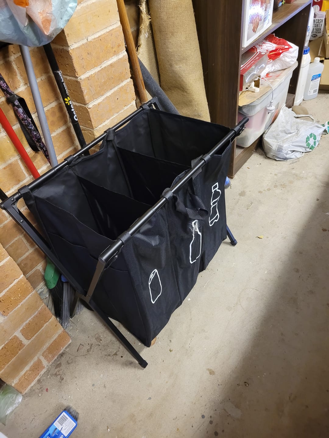 Customer photo review of Mobile Recycle Station - V3.0 (Folding Frame)
