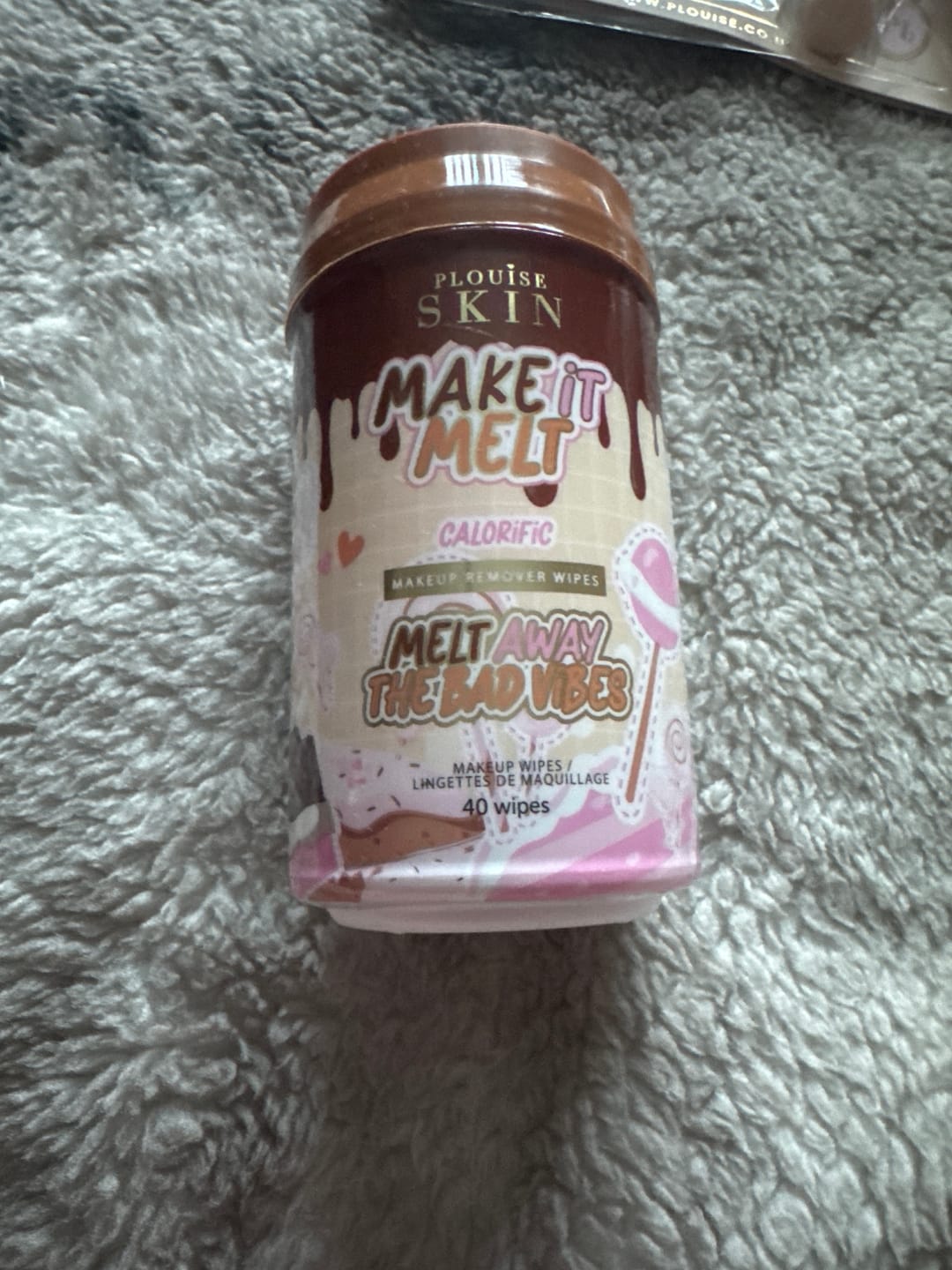 Customer photo review of P.Louise Make It Melt Makeup Remover Wipes