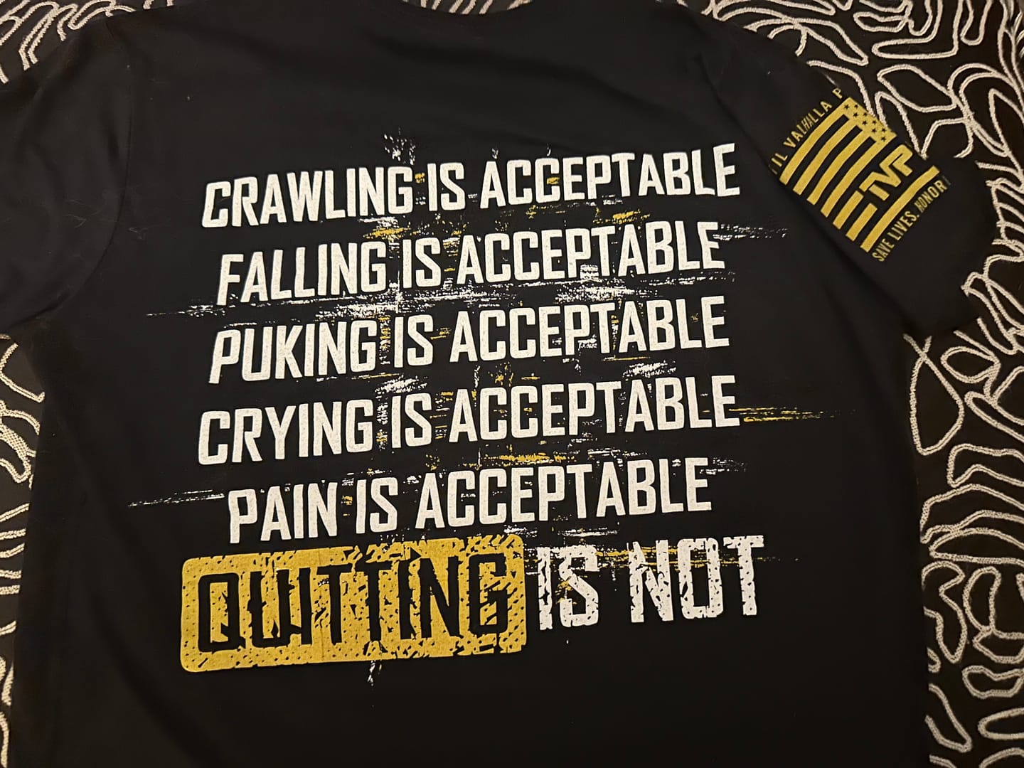 Customer photo review of Keep Moving Forward - Women's
