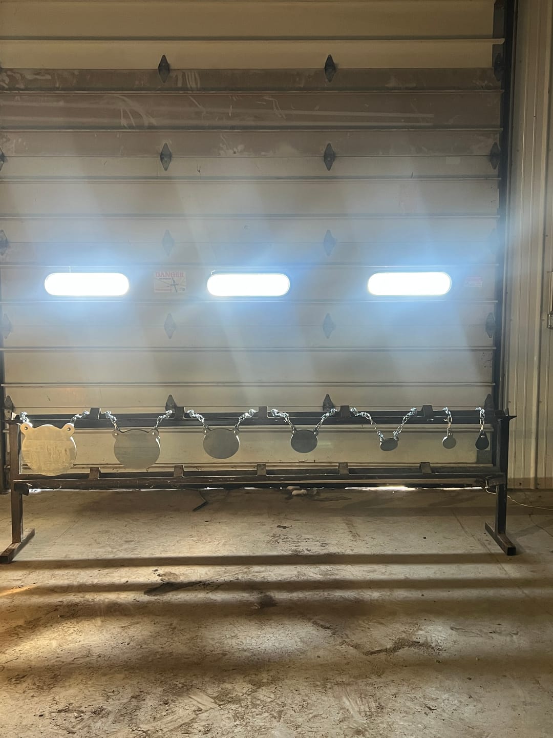 Customer photo review of AR500 Hanging Gongs