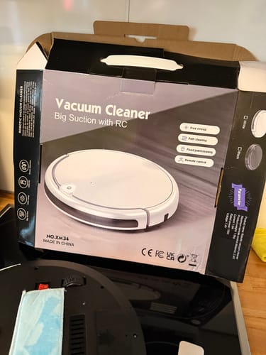 Customer photo review of HOME BUDDY –  3 in 1 Saugroboter mit Wischfunktion