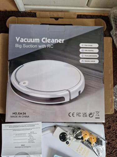 Customer photo review of HOME BUDDY –  3 in 1 Saugroboter mit Wischfunktion