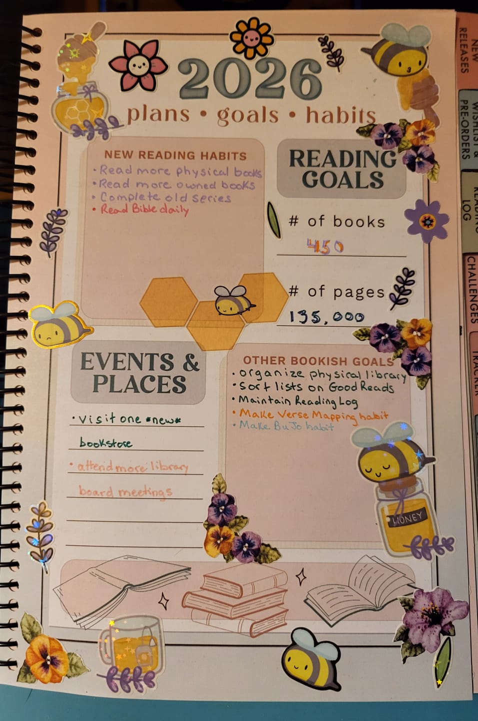 Customer photo review of Honey Lavender Variety Sticker Pack