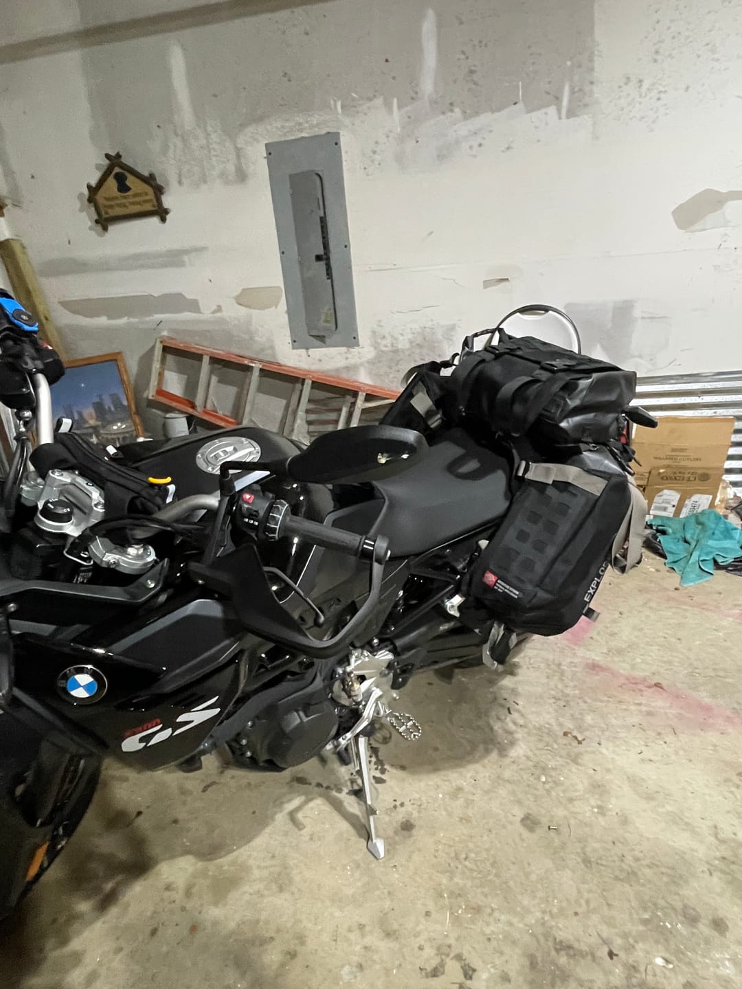 Customer photo review of 80L - Odyssey BMW ADV Touring Luggage System