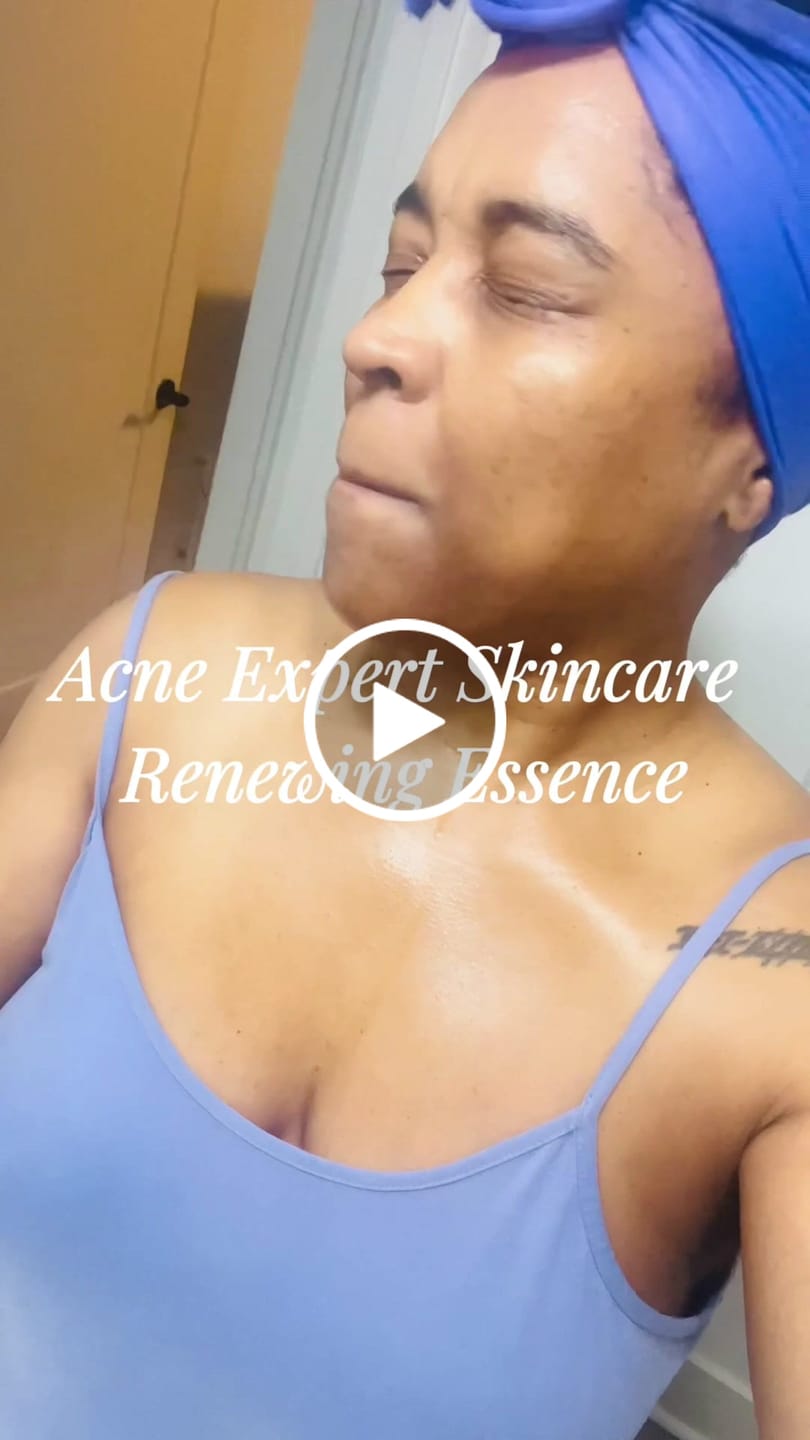 Customer video review of RENEWING ESSENCE  with Tripeptide and Niacinamide (NEW)