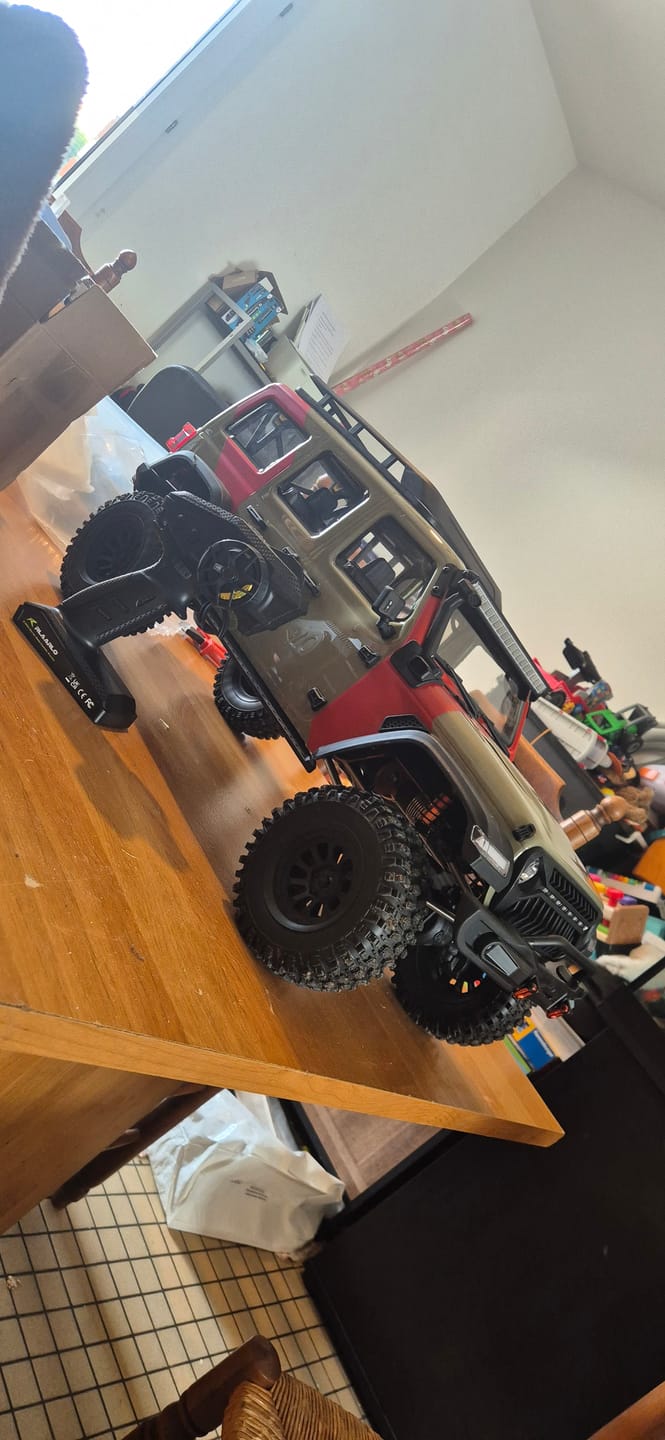 Customer photo review of 1/7 Scale 4WD Brushless RTR RC Crawler MK-07 Hand-Painted