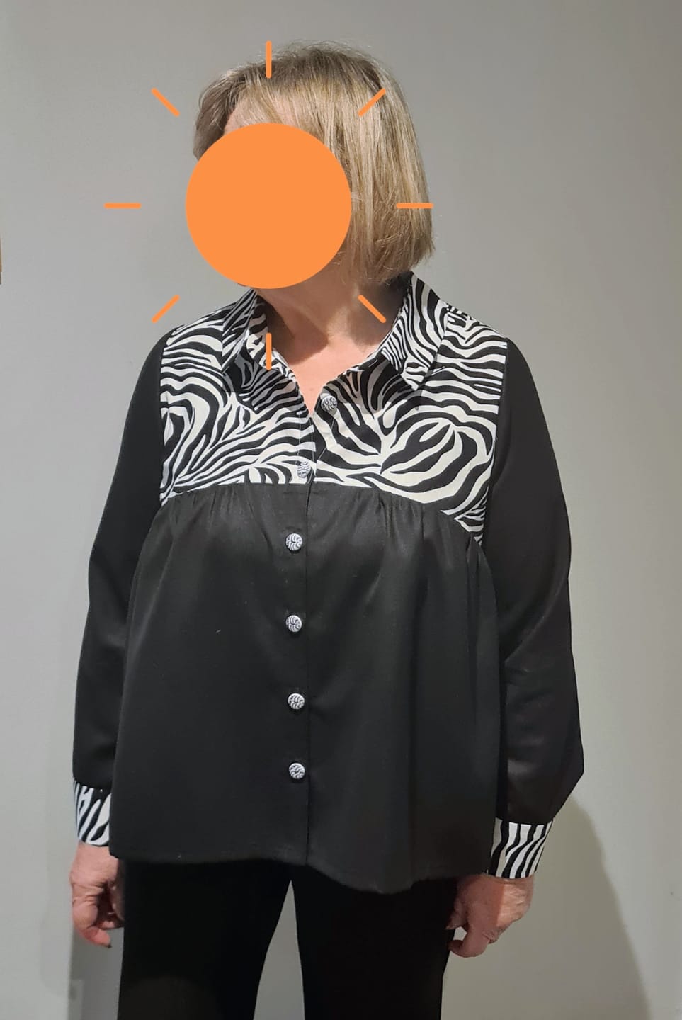 Customer photo review of Plain Linen Viscose Blend Fabric