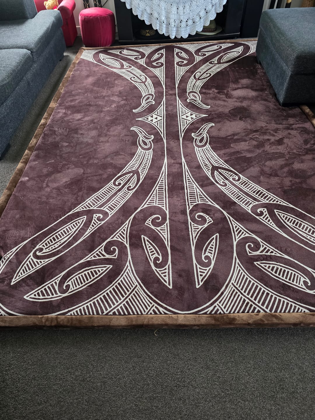 Customer photo review of Māmā Mat - Memory Foam - (NGA HAU E WHA)