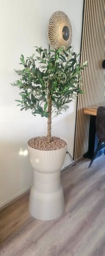 Customer photo review of Kunst Olijfboom 100cm