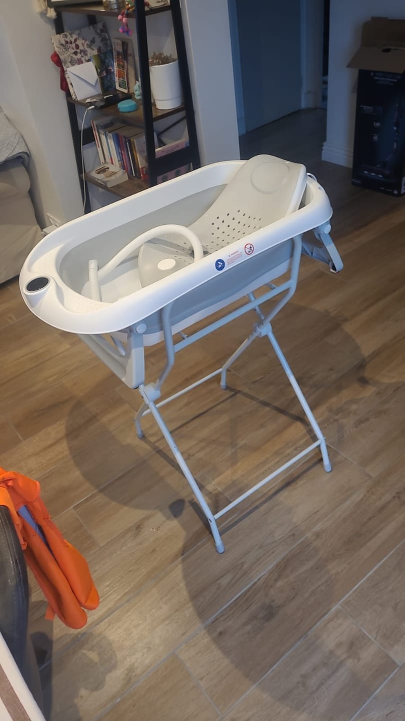 Customer photo review of Baignoire LEAF avec support