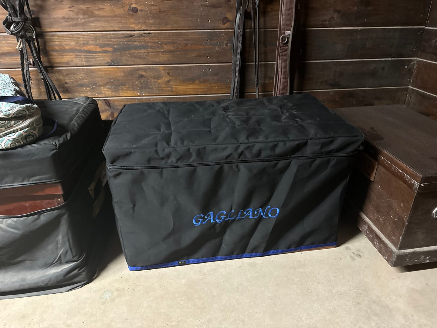 Customer photo review of Custom Tack Trunk Cover - For Any Standard Size Trunk