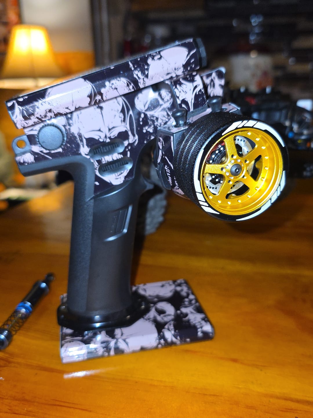 Customer photo review of FLYSKY NOBLE NB4 / PLUS - "apocalypse" - Transmitter wrap