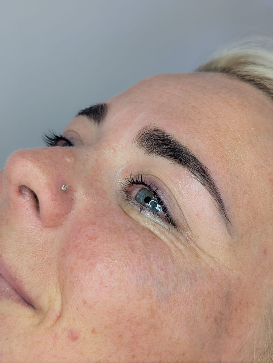 Customer photo review of Cysteamine Brow & Lash Lamination Kit - Step 1 - 15ml