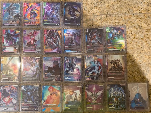 Customer photo review of Gundam Card Game: Steel Requiem Booster Display
