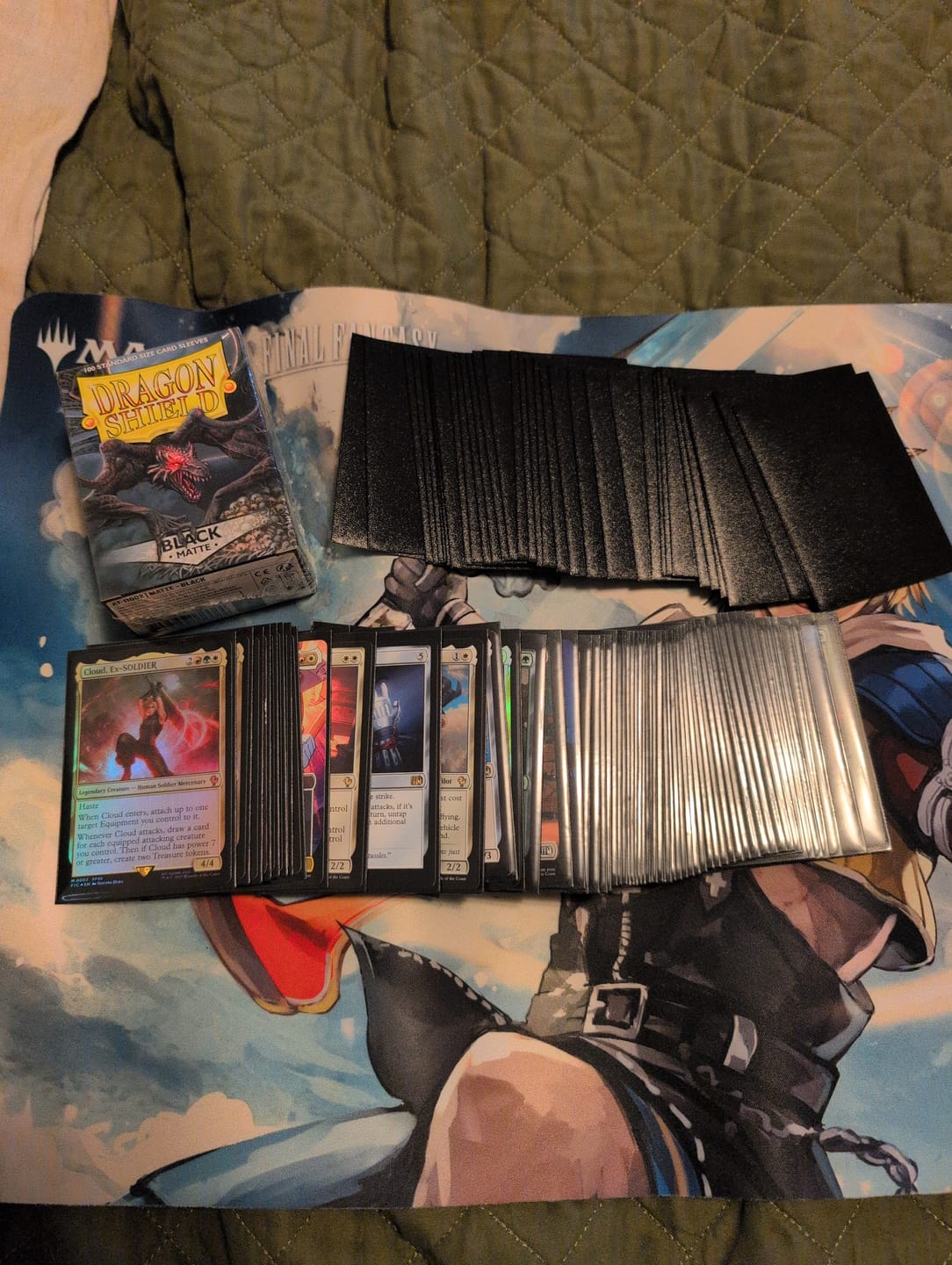 Customer photo review of Dragon Shield Display Case – Premium Card Storage & Protection