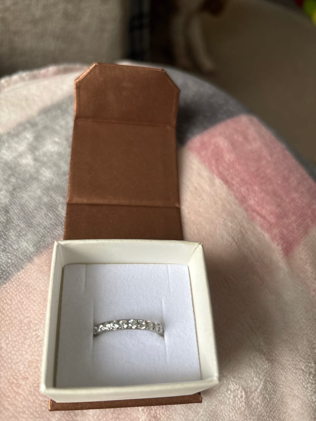 Customer photo review of Original 2mm Full Glitz Ring