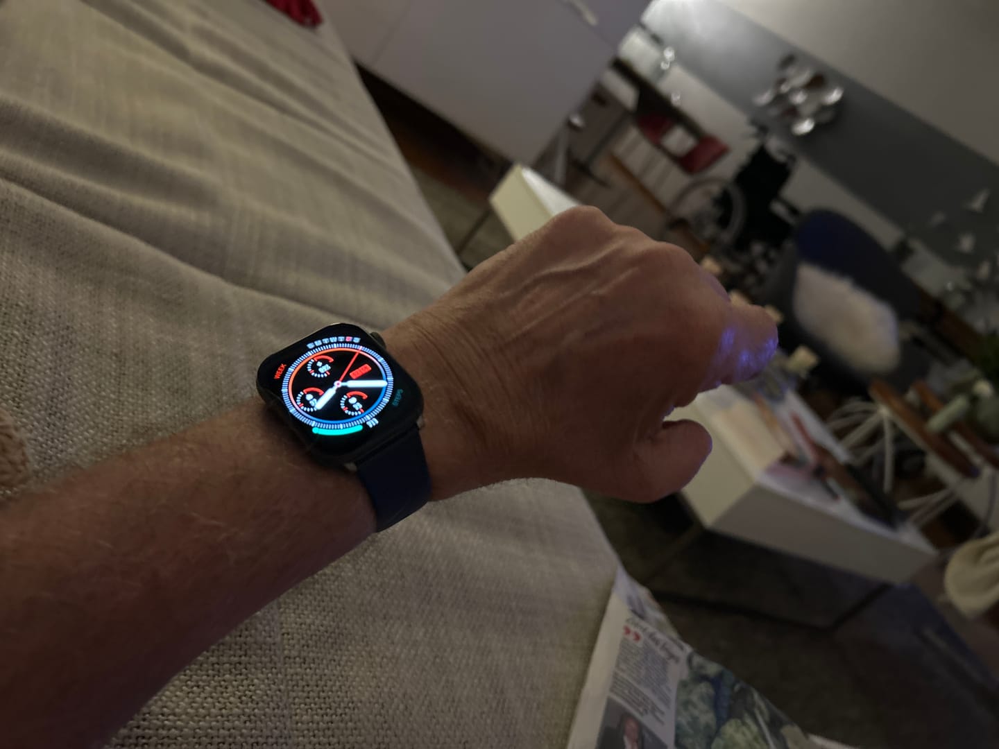 Customer photo review of Health Smartwatch 3 Displayschutzfolie