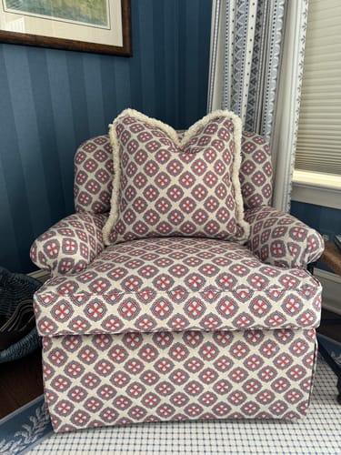 Customer photo review of Pindler TALLULAH AMERICANA P6775 Fabric