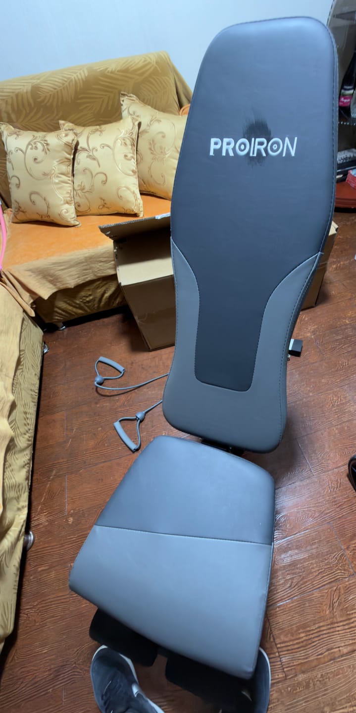 Customer photo review of Banca para Entrenamiento Multifuncional PRO-I