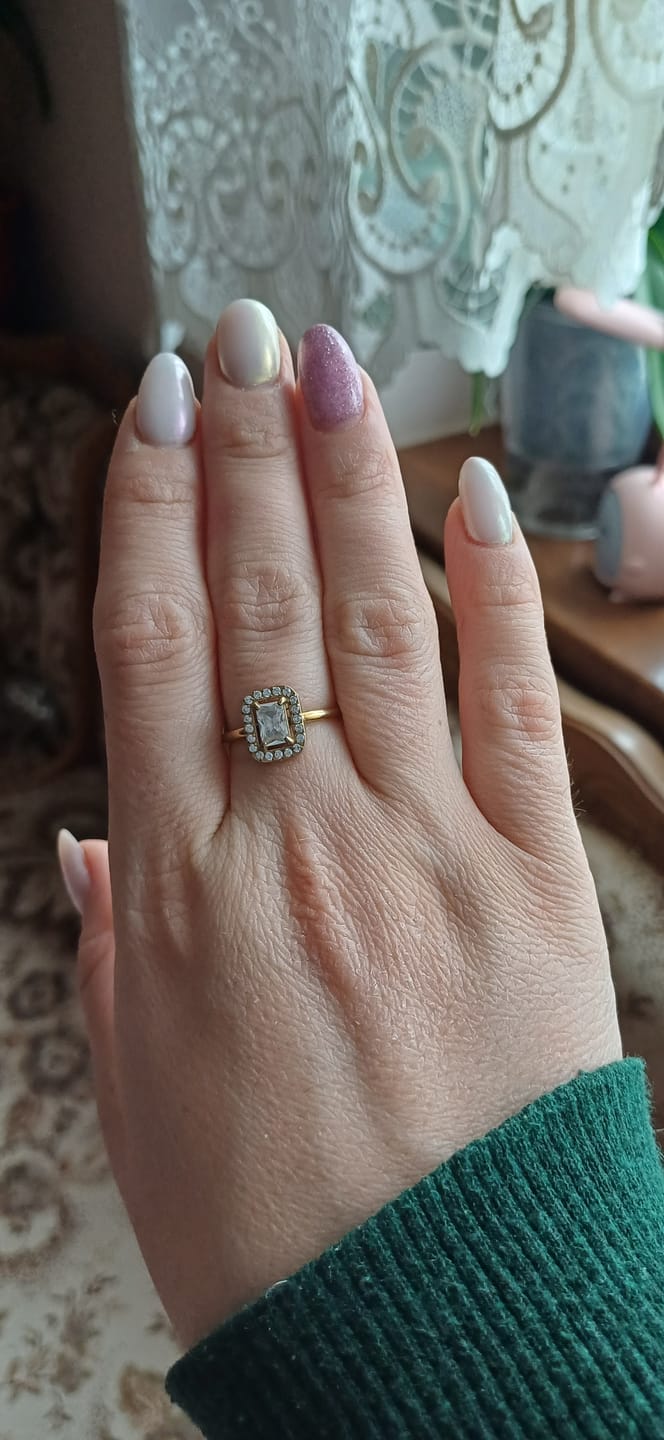 Customer photo review of Inel Elegance - Argintiu