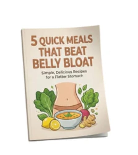 Customer photo review of 5 Quick Meals That Beat Belly Bloat