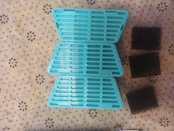 Customer photo review of ROJECO Water Fountain Replaceable Filter For 2.2L Wireless Cat Water Fountain