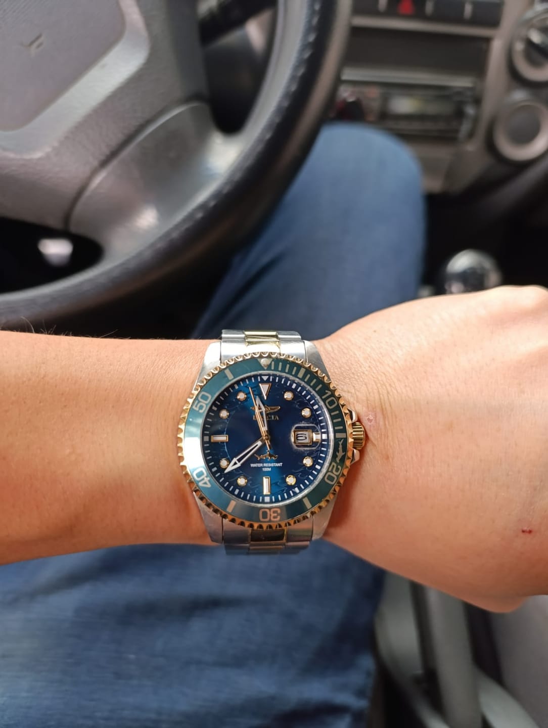 Customer photo review of Reloj Análogo para Hombre Invicta Pro Diver 48791 - Oro, Acero