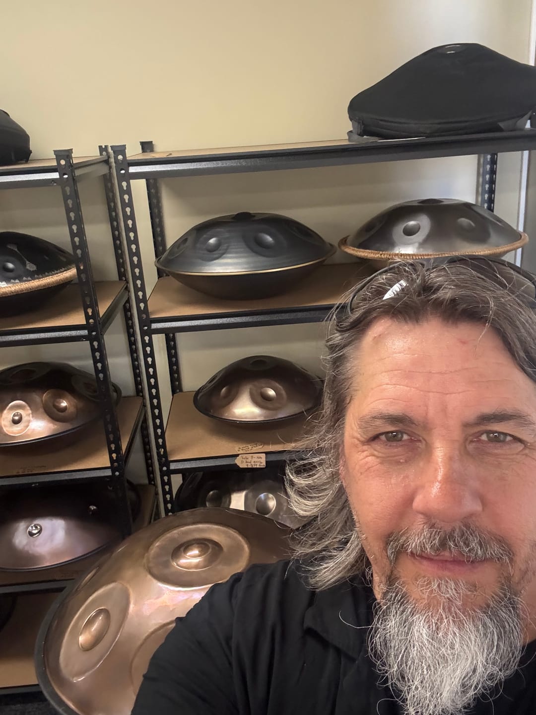 Customer photo review of Yula Handpan 15-Note C# Pygmy 440hz/432hz 55cm