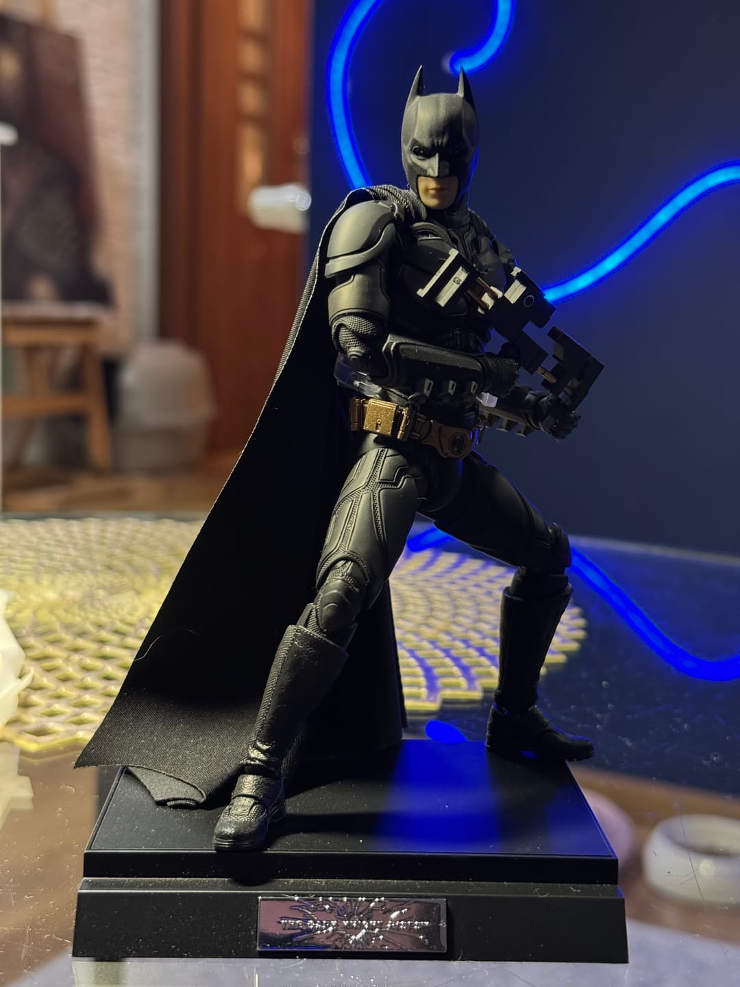 Customer photo review of Batman (TDKR) 1/12 Scale Figure - Deluxe & Standard