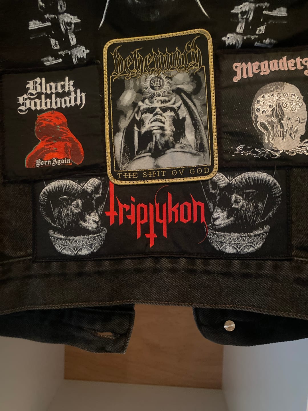 Customer photo review of Triptykon - Abyss Within My Soul - Strip Patch