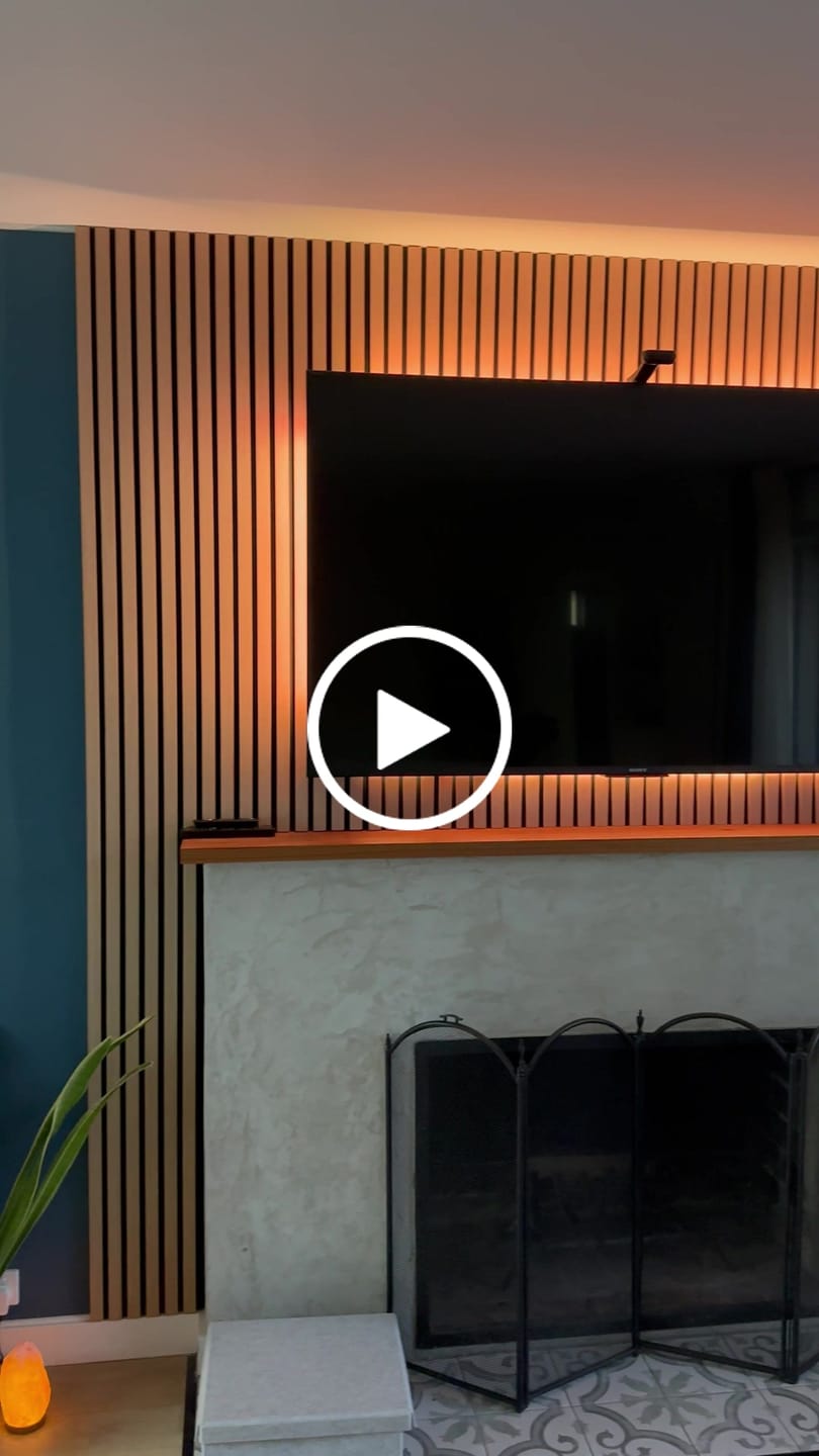 Customer video review of Natural Oak Acoustic Slat Wall Panel - 290cmx60cm