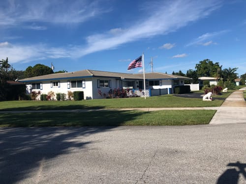 Customer photo review of 4' x 6' American Flag
