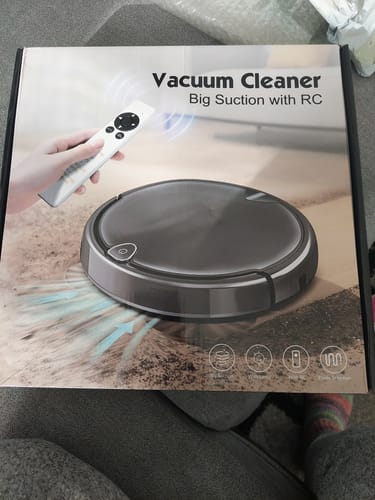 Customer photo review of HOME BUDDY –  3 in 1 Saugroboter mit Wischfunktion