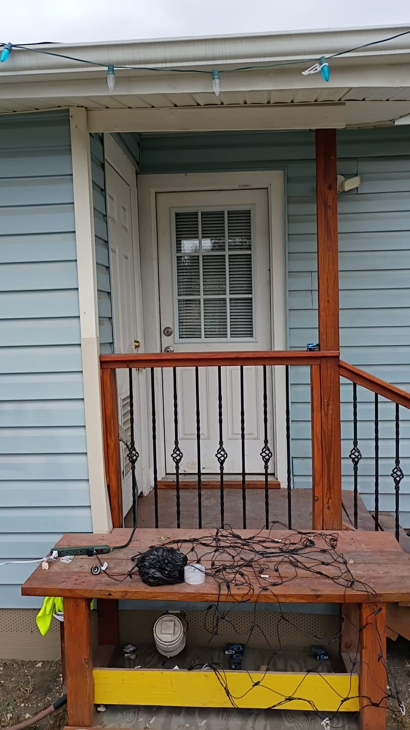 Customer photo review of Clear 9 Lite Glass and Frame Kit (Half Lite)