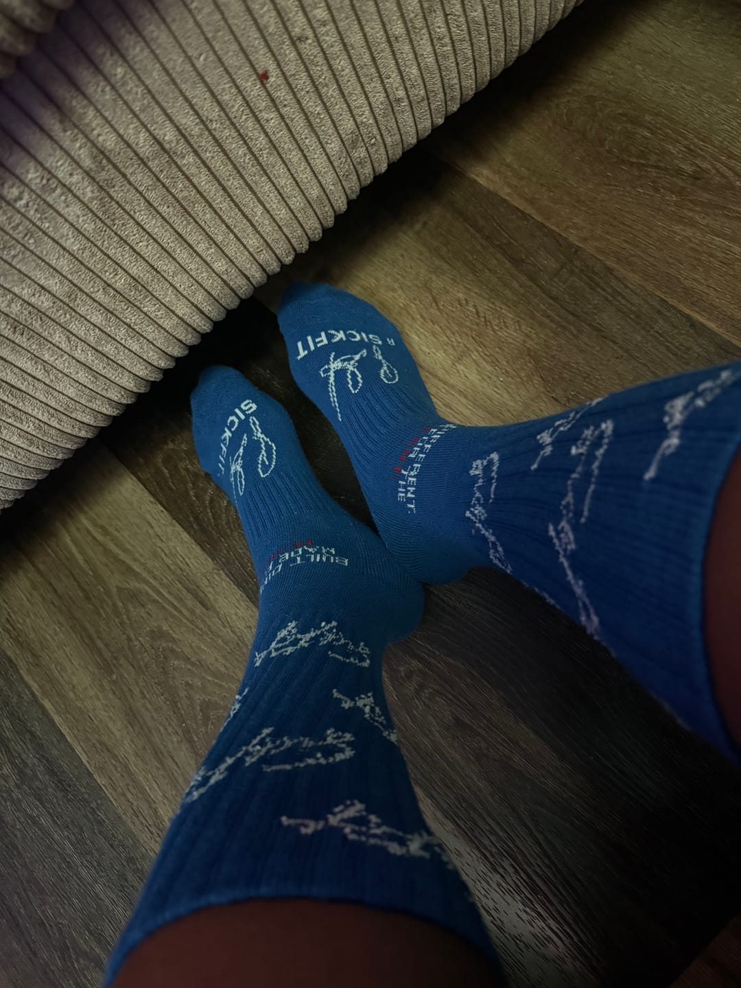 Customer photo review of SickFit Classic Compression Socks – Everyday Crew Performance Fit