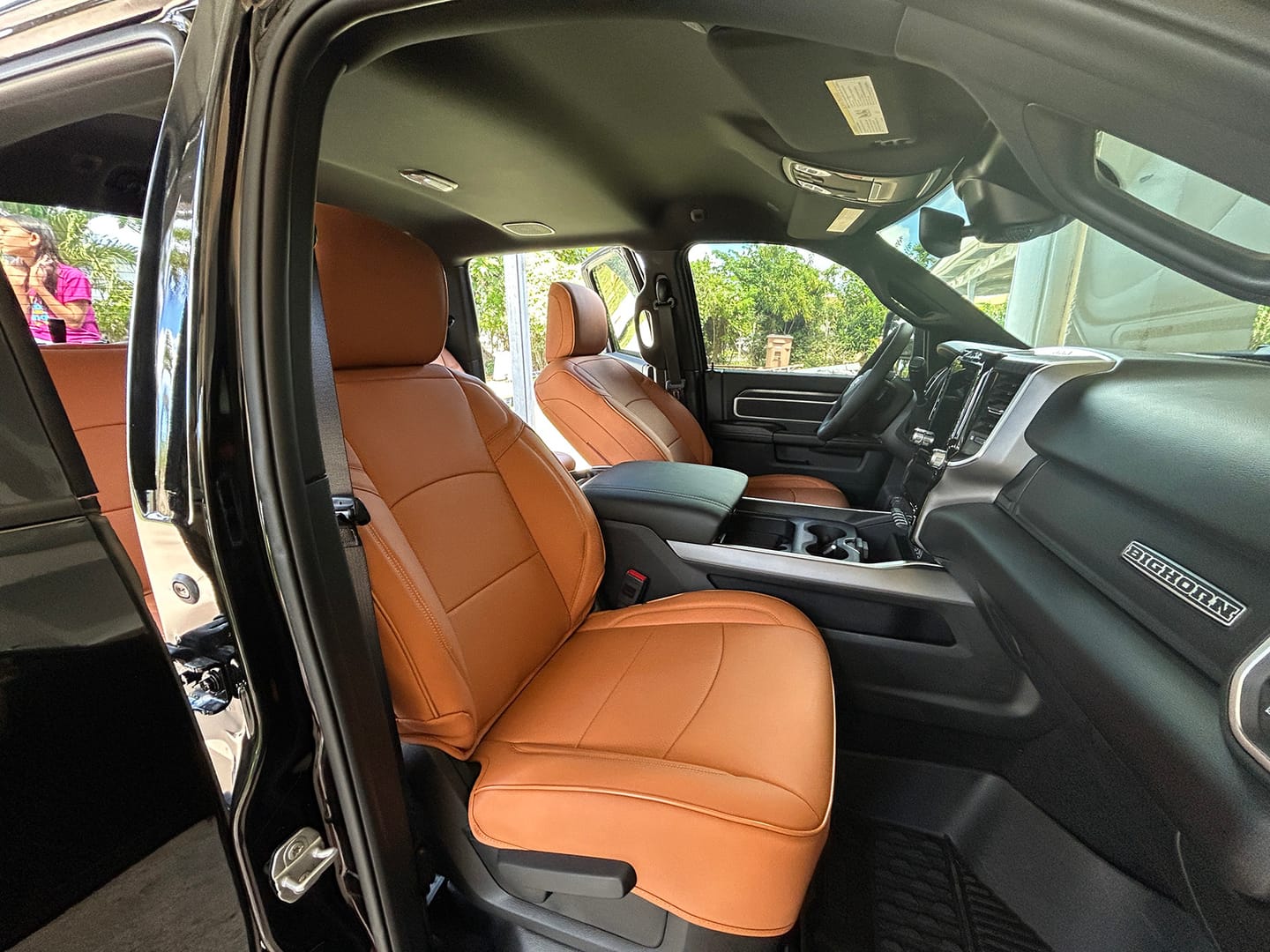 Customer photo review of 2019+ Dodge Ram 2500 3500 Leather Seat Covers