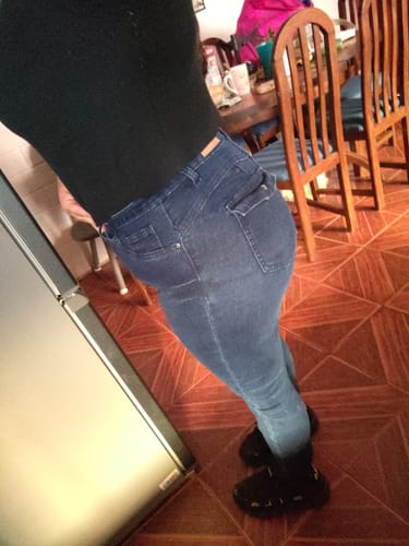 Customer photo review of EZ5519 (G4) | Jeans Skinny Azul Bolsillo Con Tapa | EZ