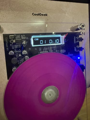 Customer photo review of M1 Music Frame CD Player