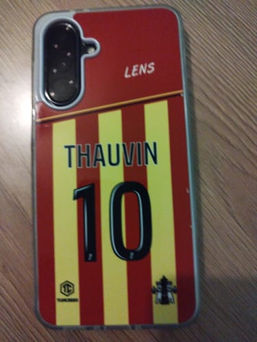 Customer photo review of Coque foot LENS RCL personnalisable - TEAMCOQUES